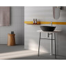 Раковина-чаша VITRA PLURAL низкая, квадратная 45 cм, цвет Матовый Черный 7810B483-0016